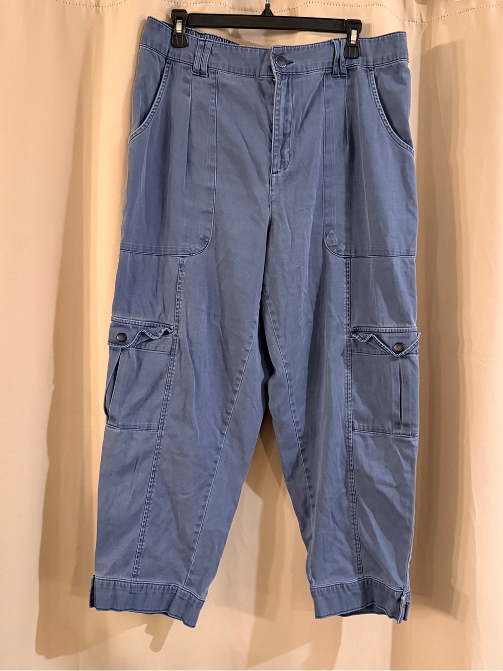 Women’s Knox Rose  Blue Cargo Capri Pants